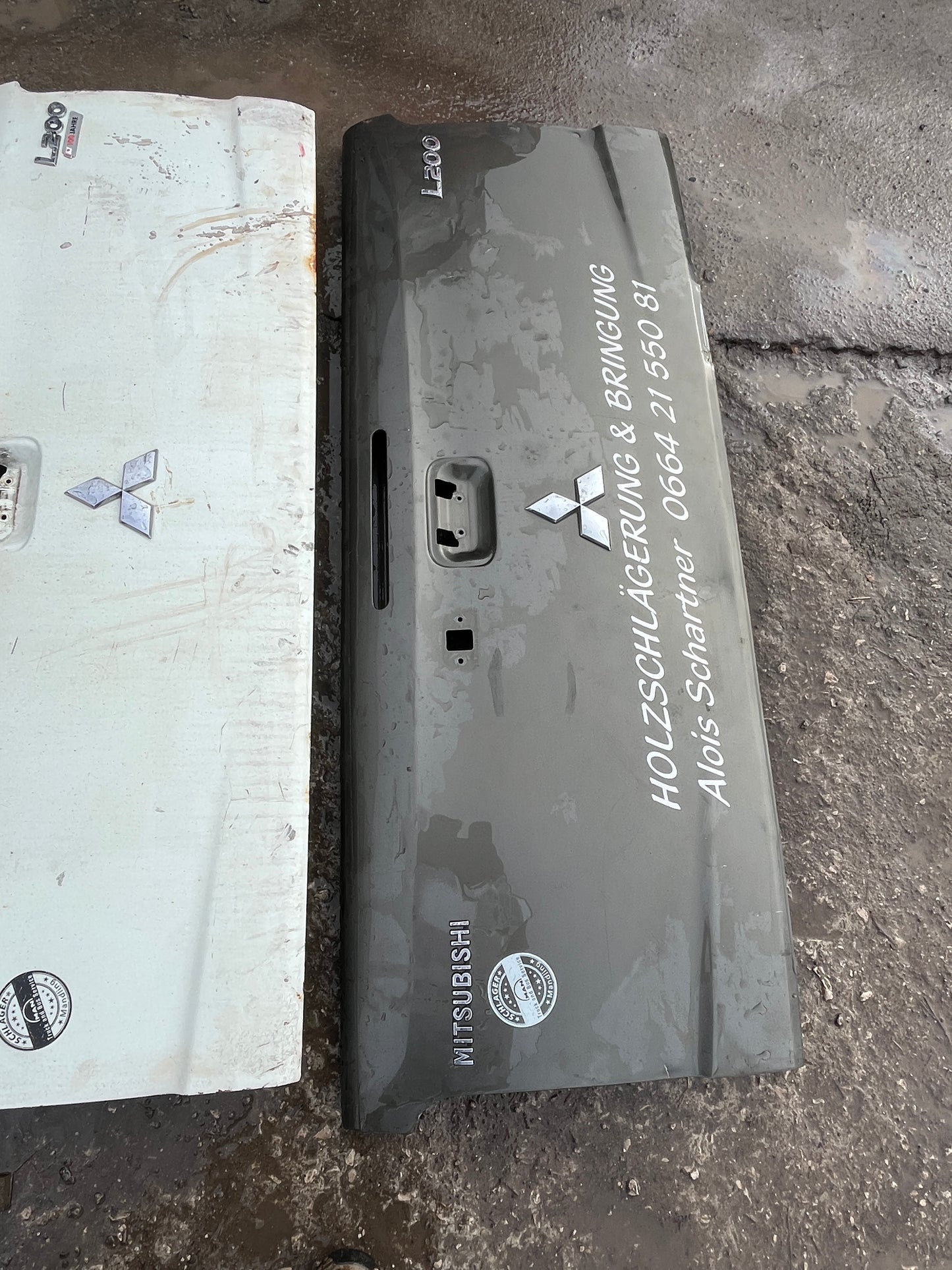 заден капак/врата от багажник пикап Mitsubishi L200 ClearTec