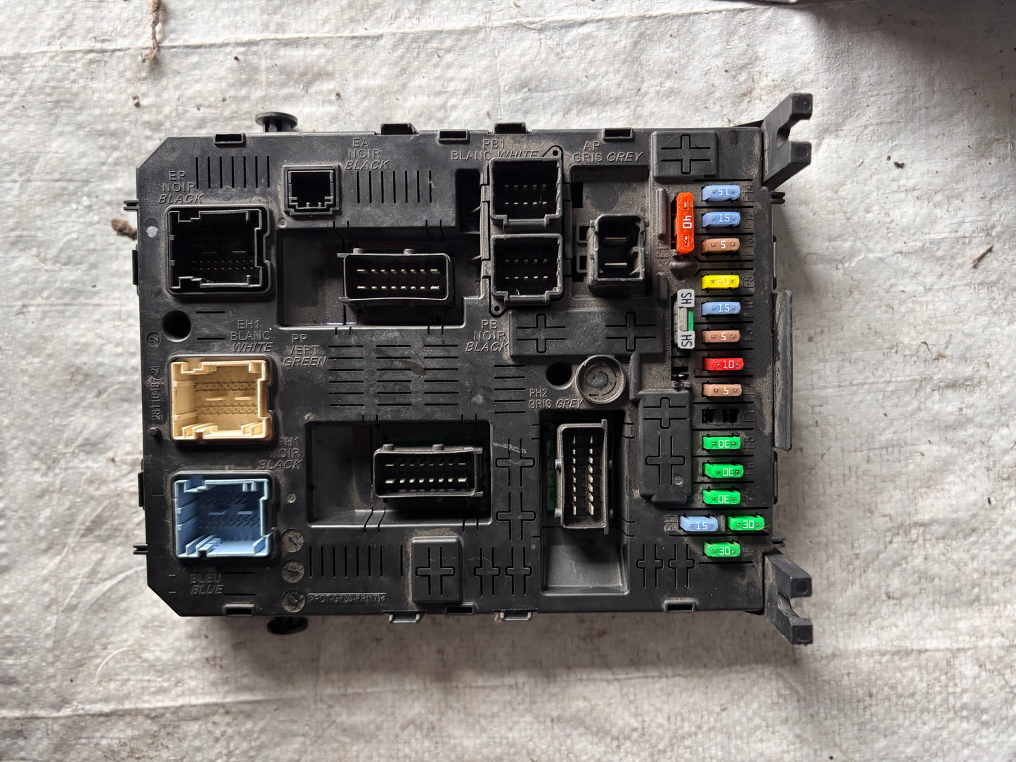 BSI модул (Body Control Module) • Peugeot / Citroën