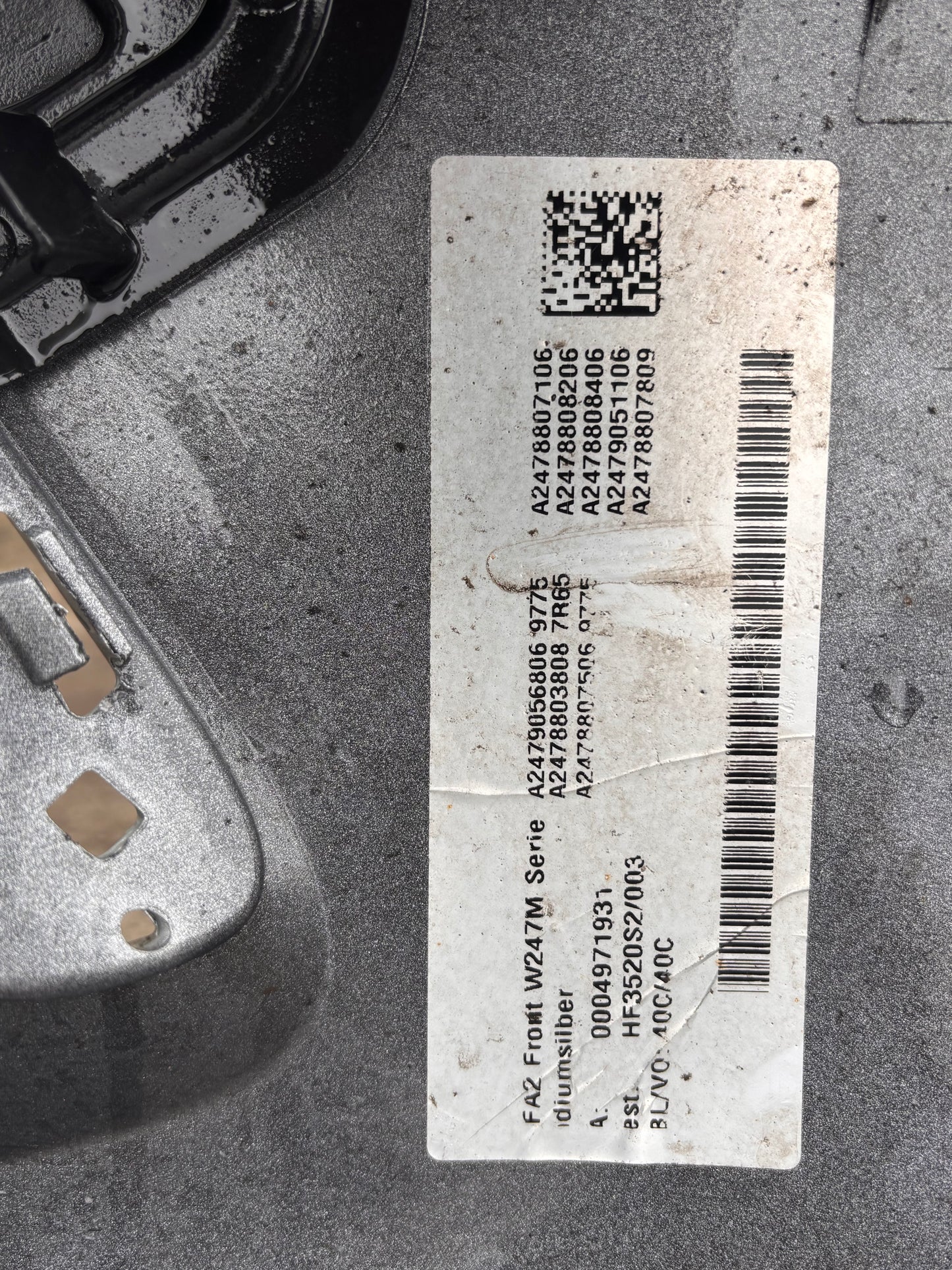 Предна броня • Mercedes-Benz B-Class W247 (2019–)