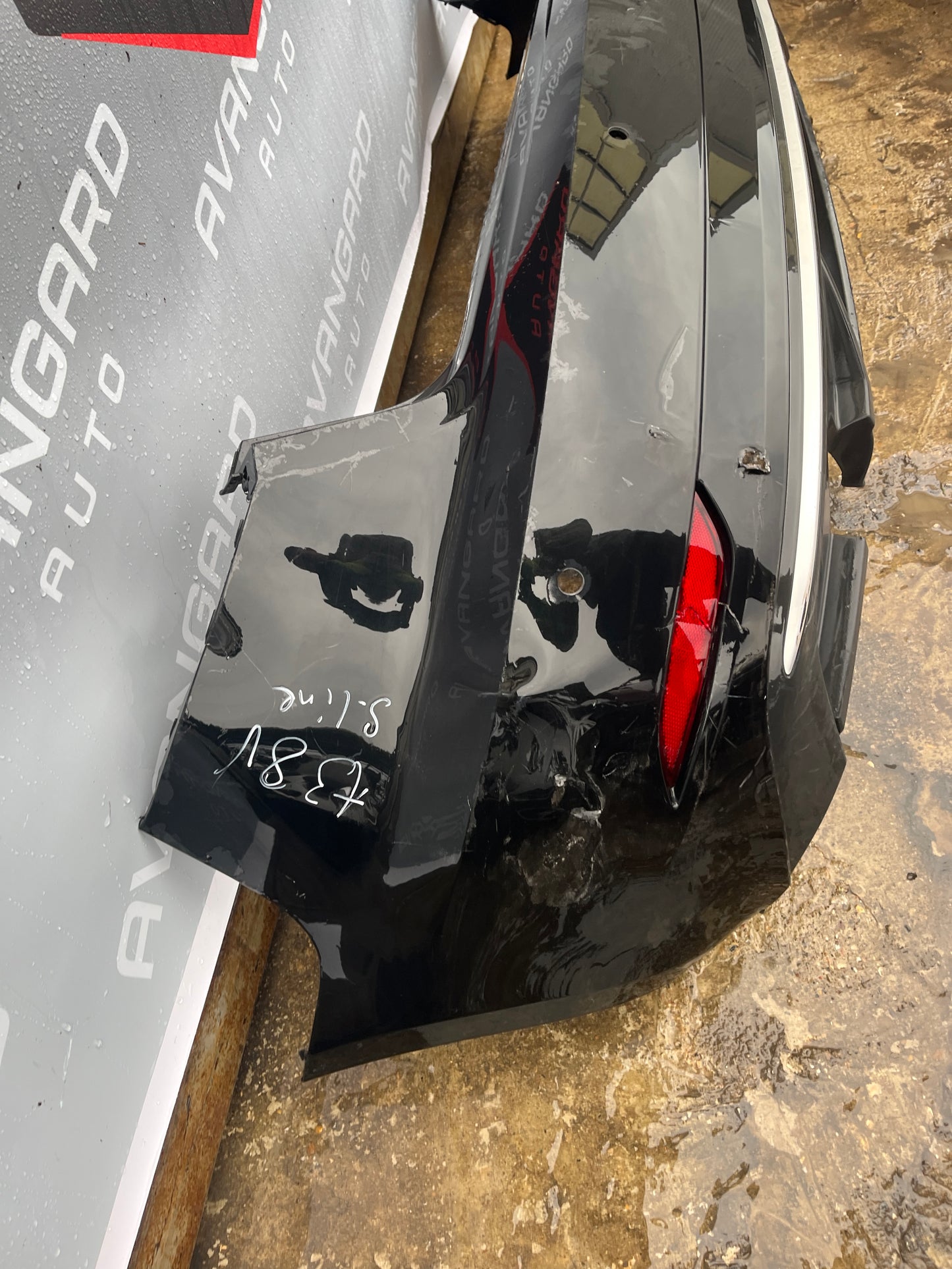 Броня Audi A3 S-line 2013- 8V