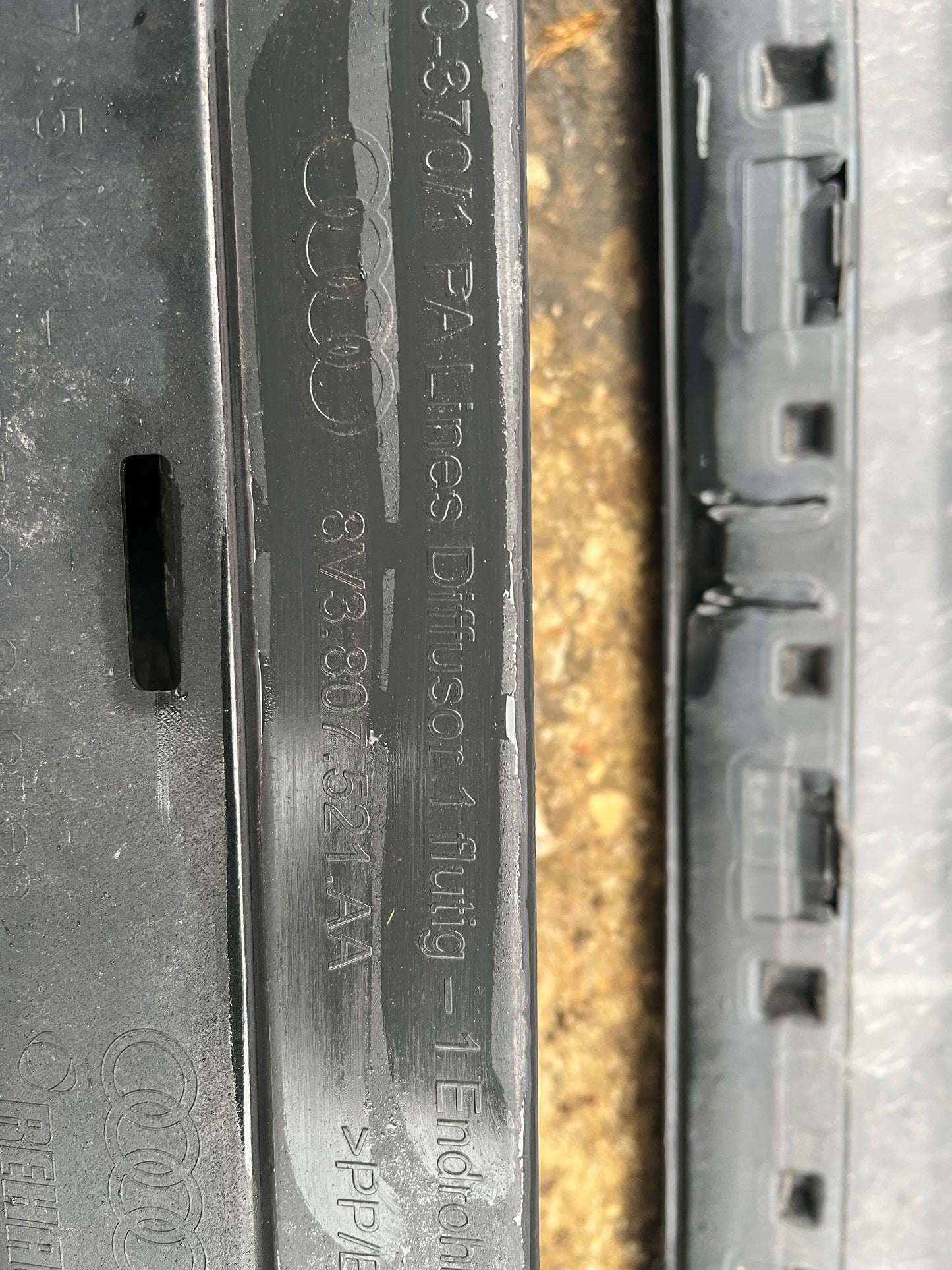 Броня Audi A3 S-line 2013- 8V