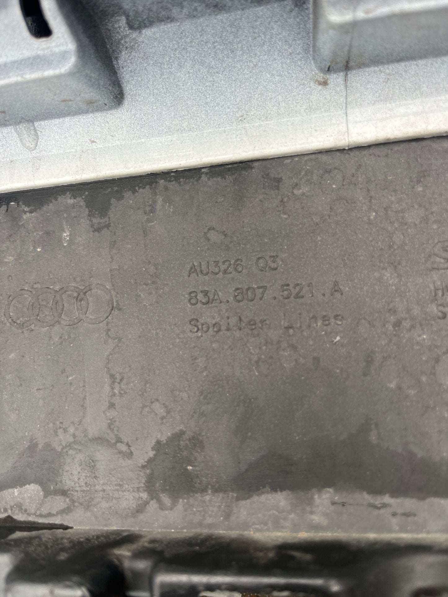 Броня Audi Q3 2020 S-line