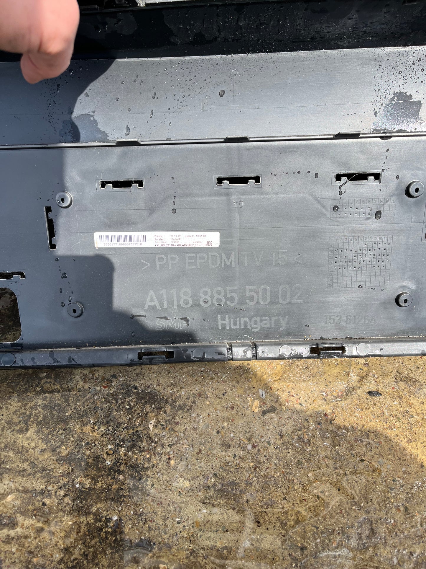 Броня Mercedes CLA W118 2019-
