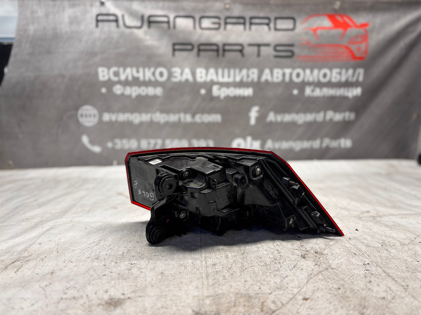 Стоп ляв • Volkswagen Golf 8