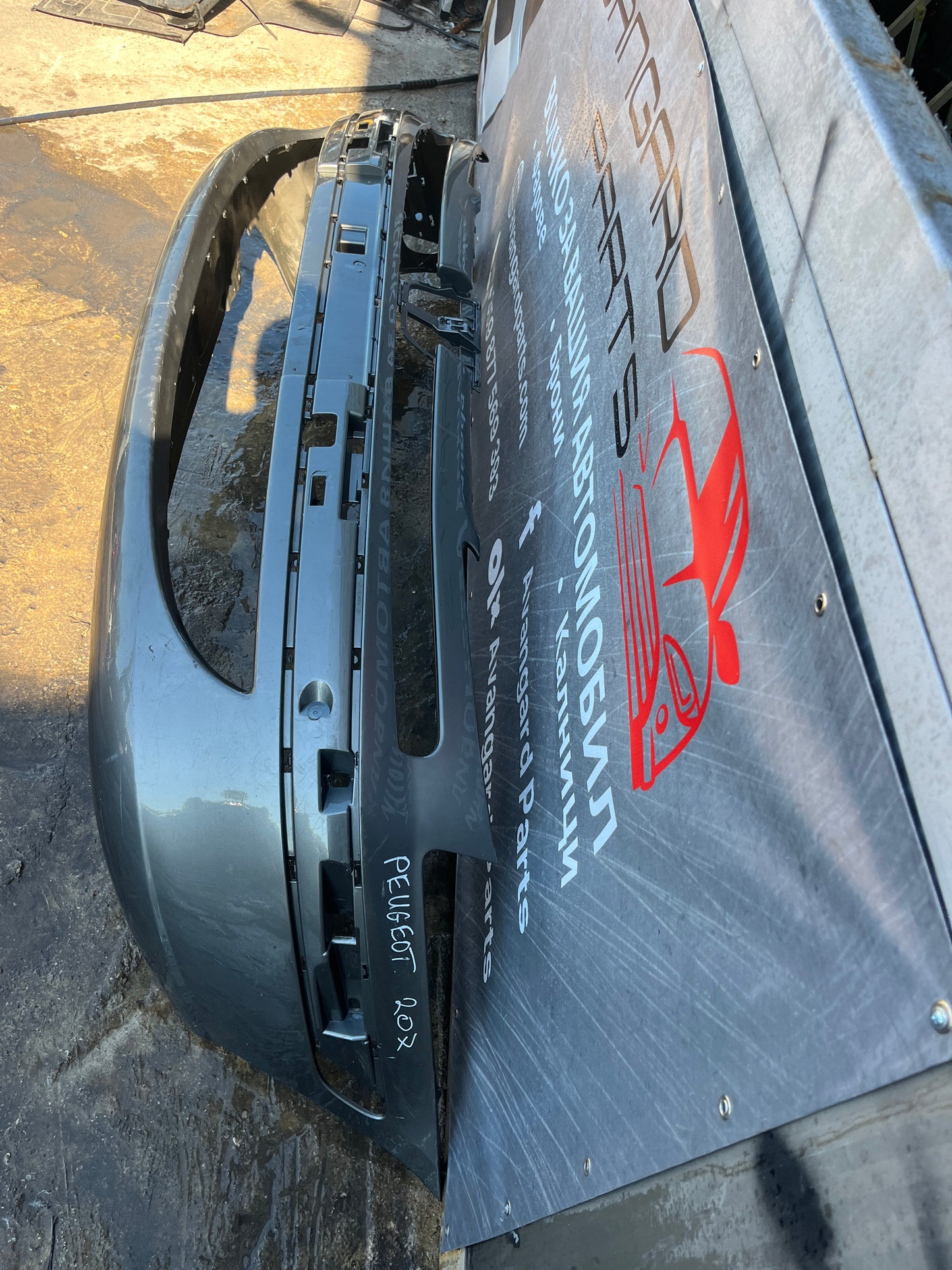 Броня Peugeot 807 Face