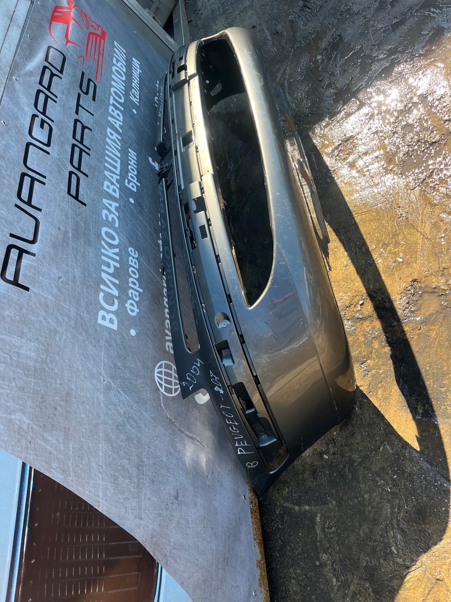 Броня Peugeot 807 Face