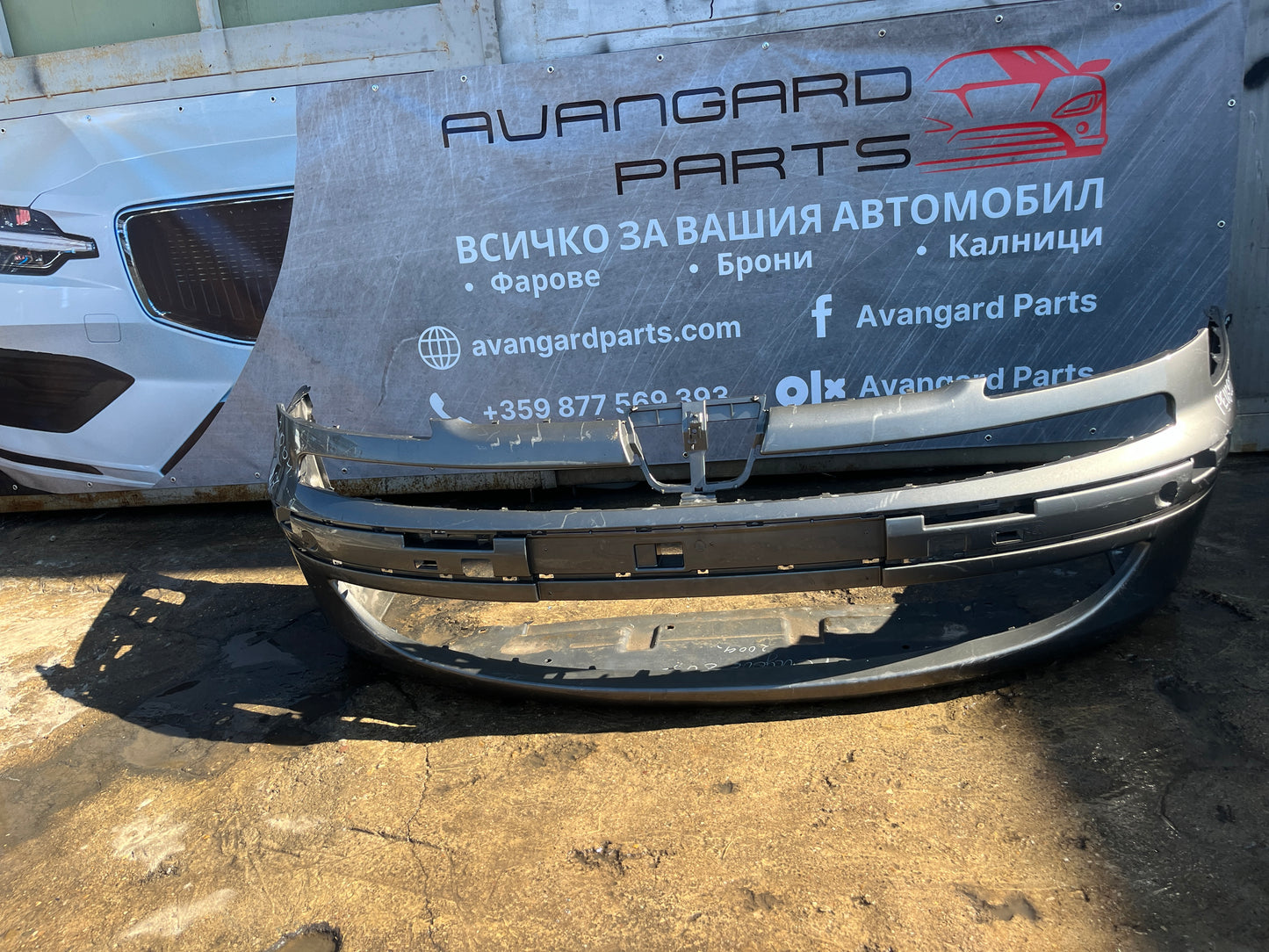Броня Peugeot 807 Face
