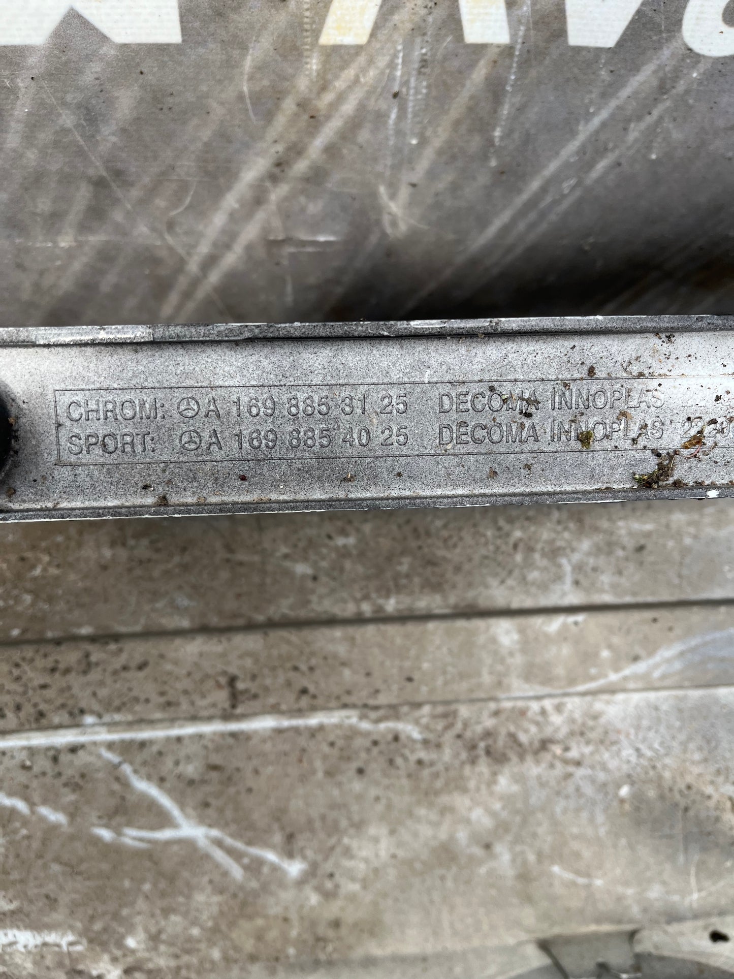 Броня Mercedes W169 04-