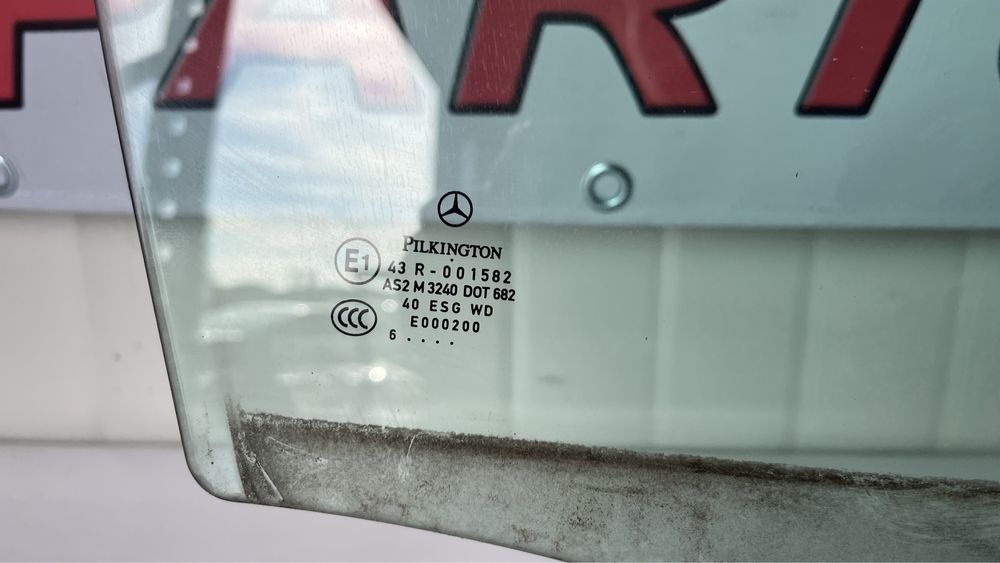 Предно дясно стъкло Mercedes B W245 (2005-2011)