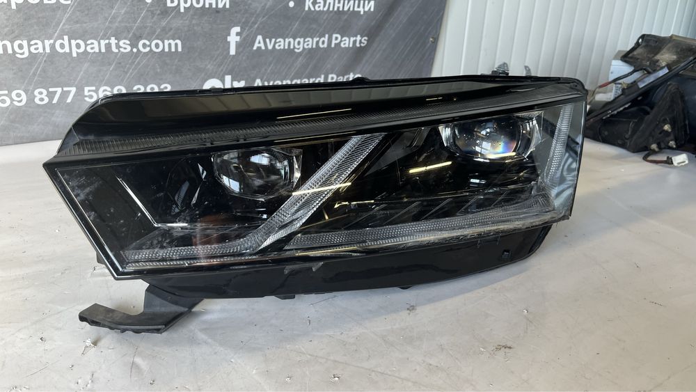 2 броя ляв фар Skoda Octavia 4 2019- Full LED