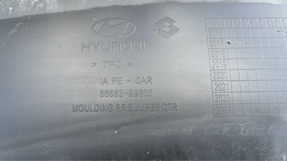 Задна броня Hyundai i10 2016-